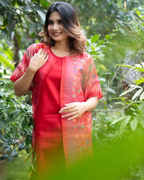 Rani Co-ord Dress Red | NUPI Fashion