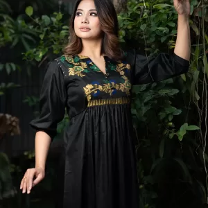 Rani Kurti Black 3 - NUPI