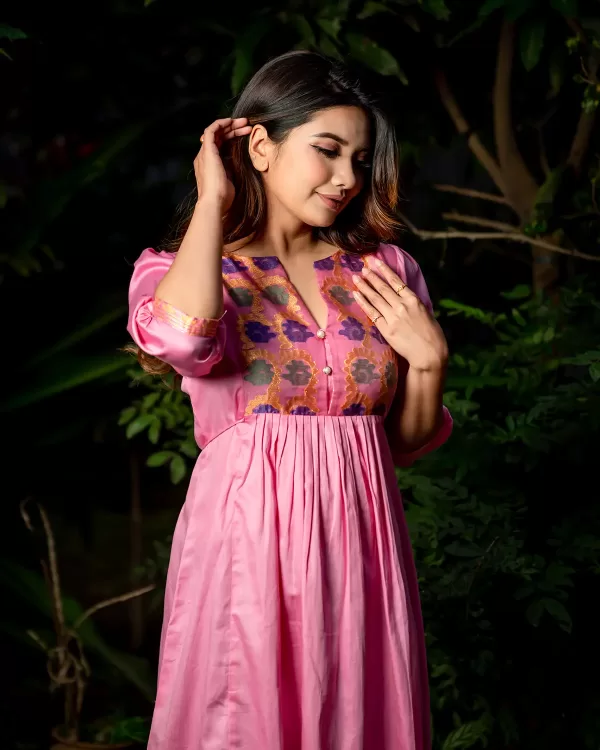 Rani Kurti Rose Pink 4 - NUPI