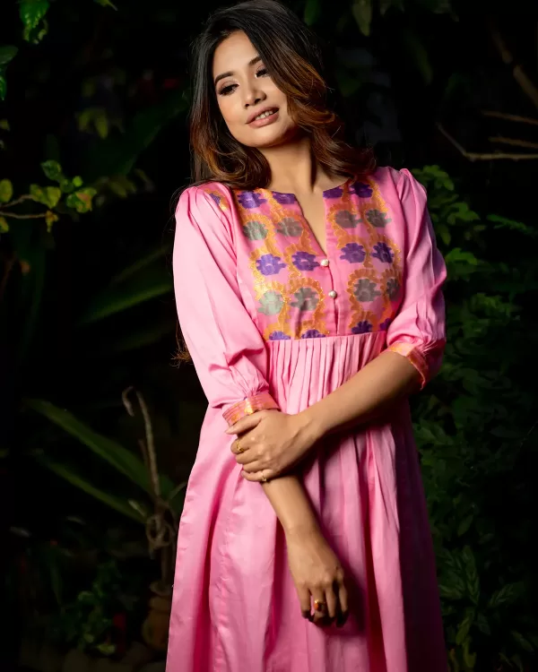 Rani Kurti Rose Pink 5 - NUPI