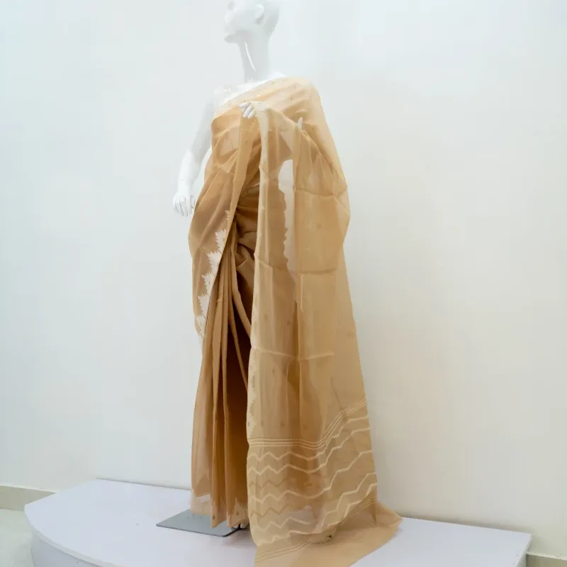 Harmony Saree - Khaki