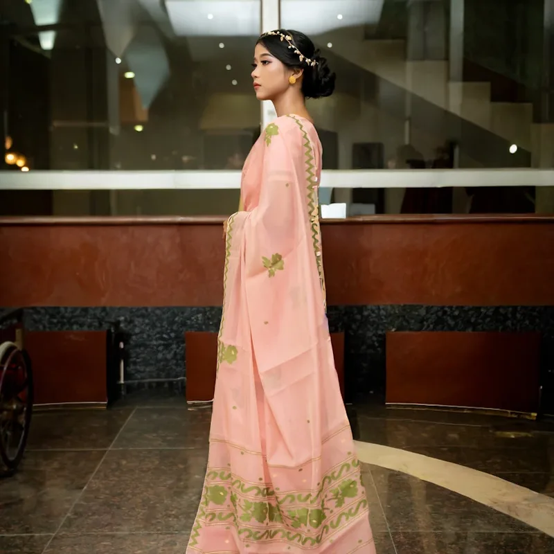SS Saree - Dusty Rose - NUPI SON03412 copy - NUPI