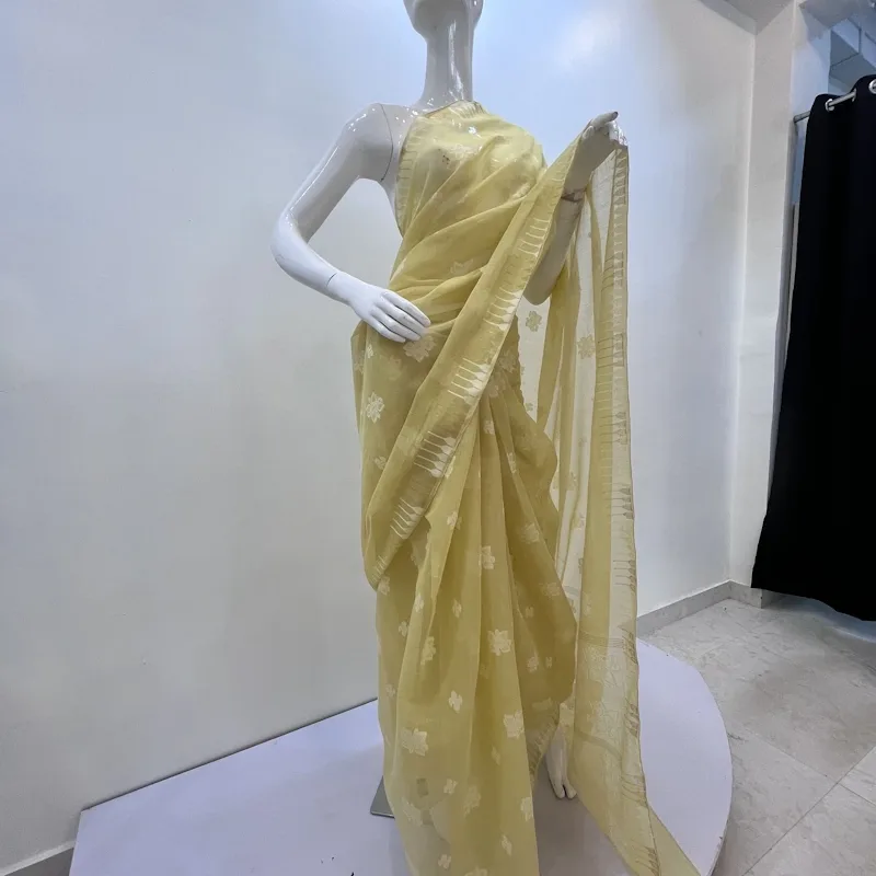 Thoibi Saree - Yellow