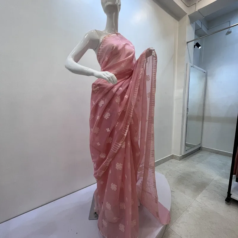 Thoibi Saree - Pink