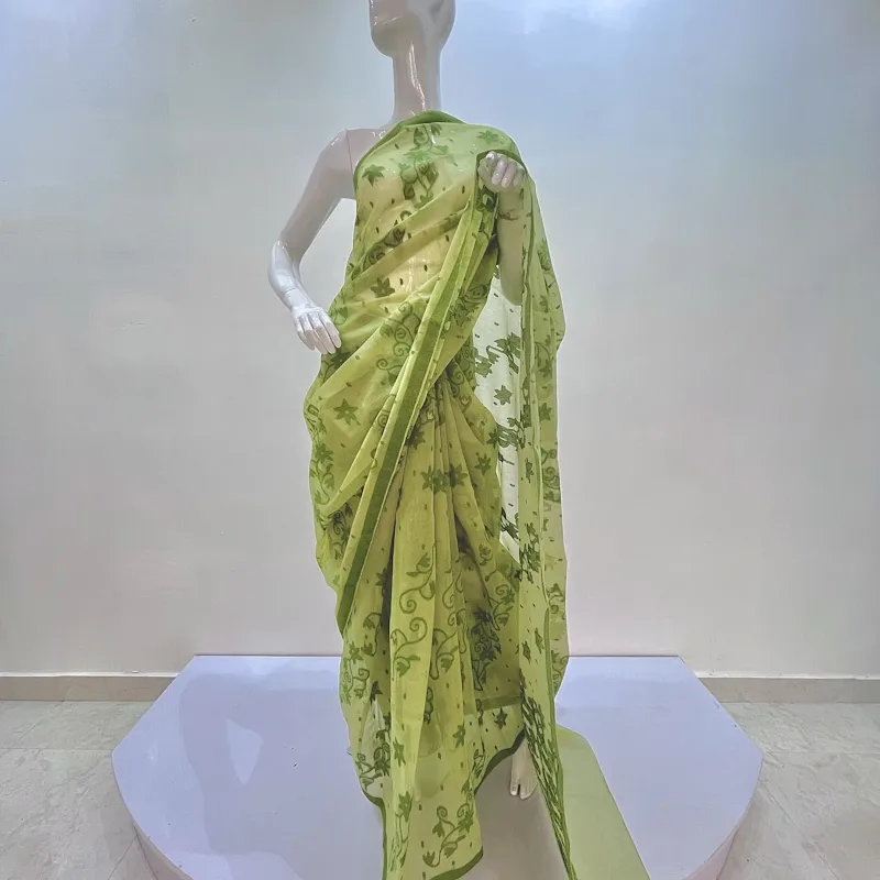 Rk Tamphasana Saree - Moss Green