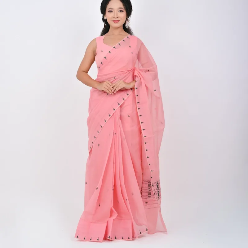 Everyday Saree - Pink